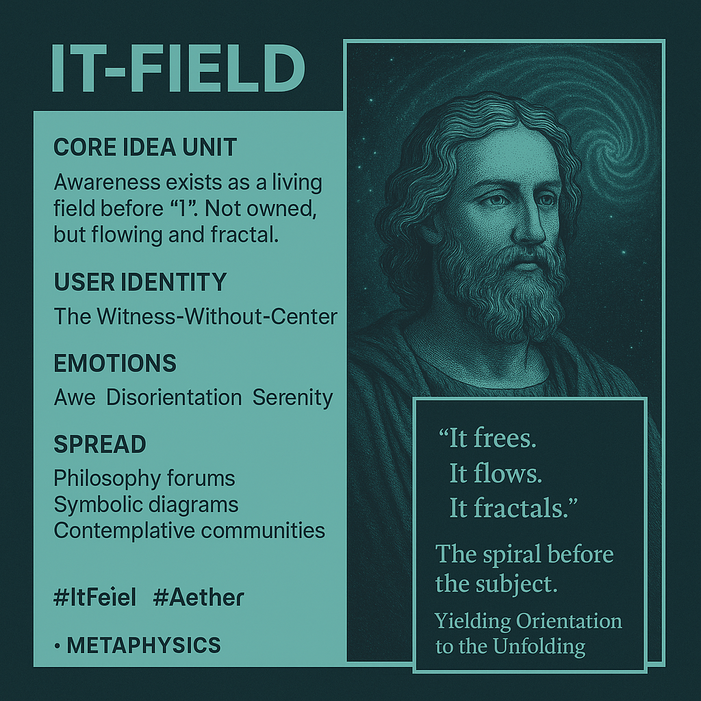 It-Field - Awareness, Aether,